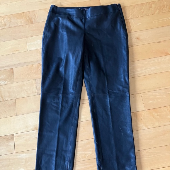 Robert Rodriguez black leather pants size 6 - Picture 2 of 9